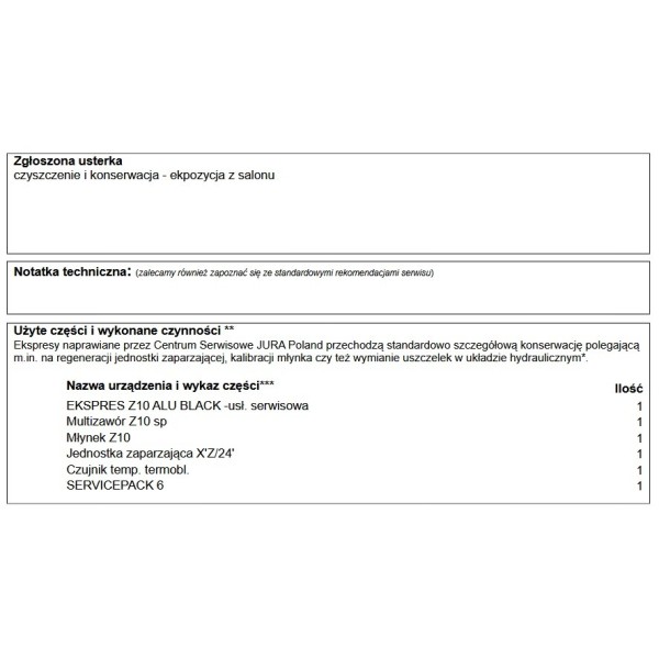 Jura Z10 Aluminium Black (EA) 15488 - Ekspres do Kawy | Dobra Cena - Sklep Ekspresy.Pro